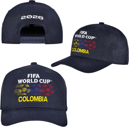 FIFA World Cup 2026 Pro Crown Snapback Embroidered Baseball Hat