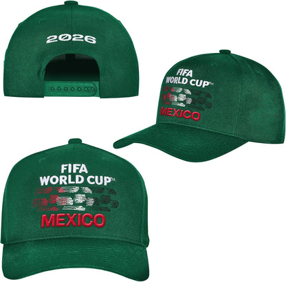 FIFA World Cup 2026 Pro Crown Snapback Embroidered Baseball Hat