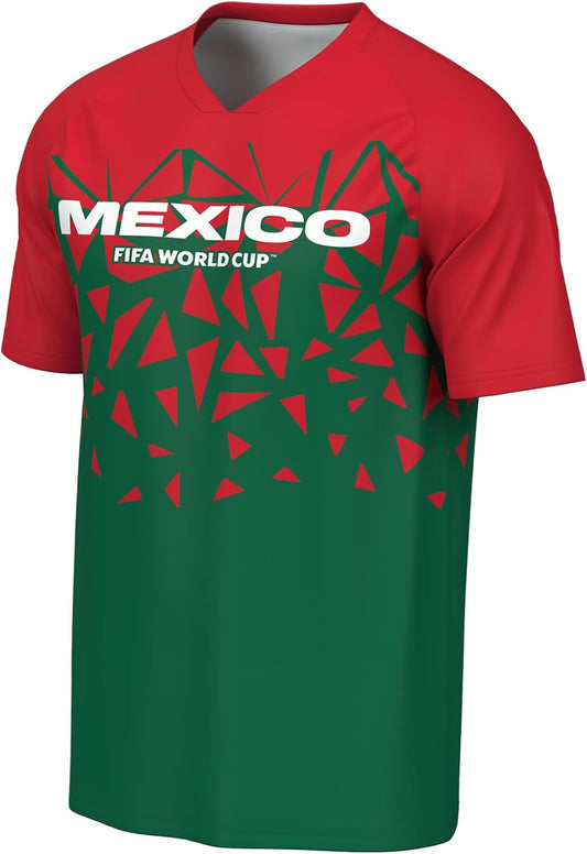 FIFA World Cup 2026 Mens Short Sleeve Sublimated Soccer Fashion Top