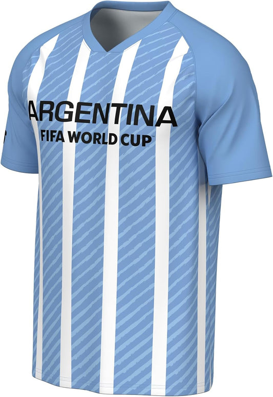 FIFA World Cup 2026 Mens Short Sleeve Sublimated Soccer Fashion Top