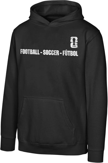 FIFA World Cup 2026 Kids Youth 8-20 Official Host City Fleece Lined Pullover Hoodie Sweastshirt