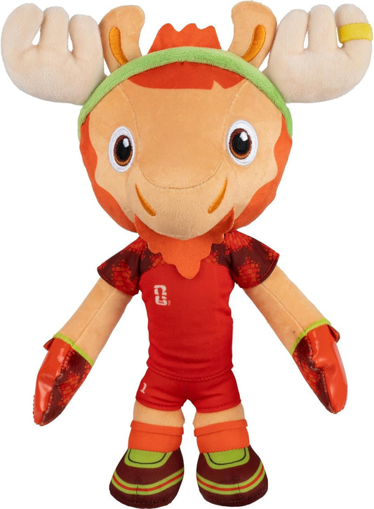 FIFA® World Cup 2026 Canada 8-Inch Plush - Official Maple™ the Moose Mascot with Red Uniform, Soft Collectible Toy for Fans - Ages 3+